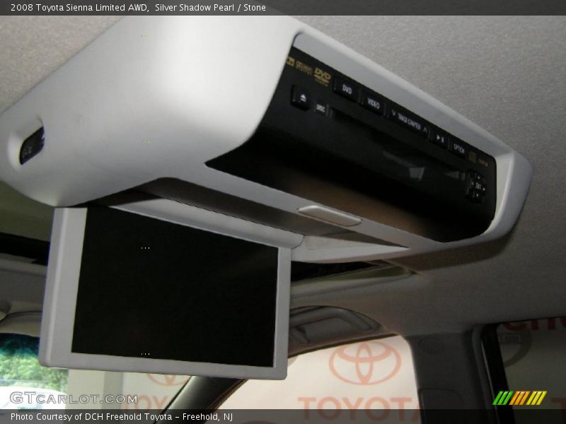 Silver Shadow Pearl / Stone 2008 Toyota Sienna Limited AWD