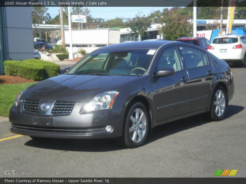 Smoke Metallic / Cafe Latte 2005 Nissan Maxima 3.5 SL