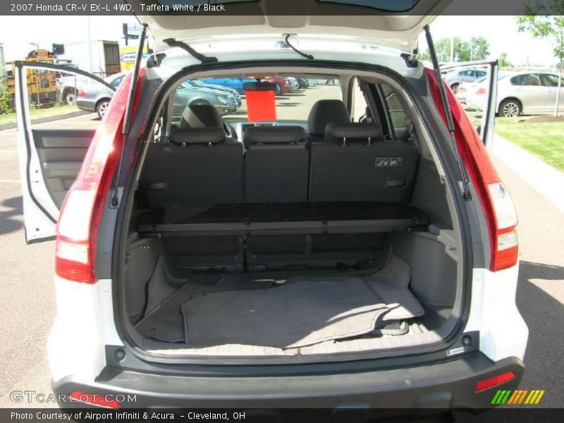 Taffeta White / Black 2007 Honda CR-V EX-L 4WD