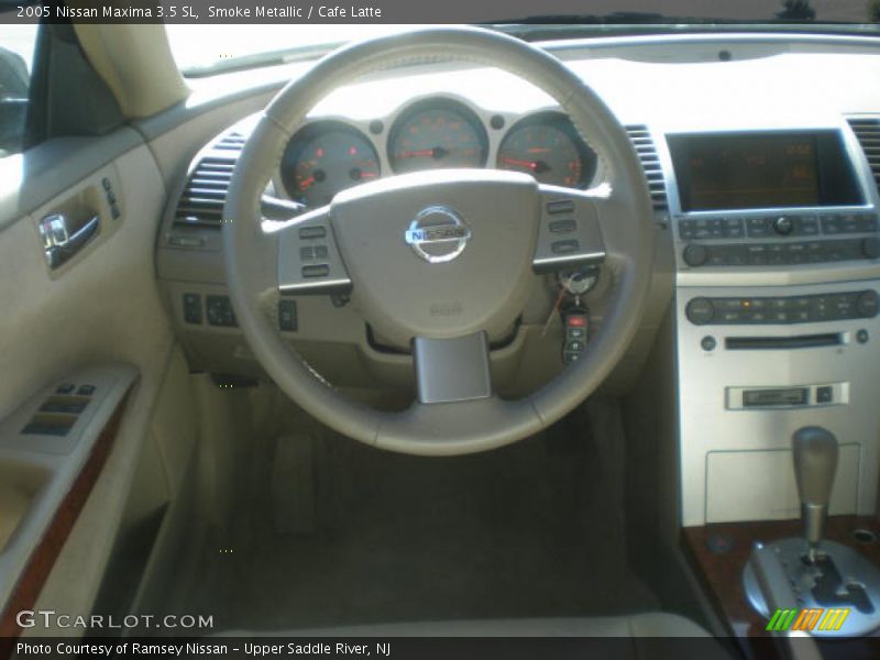 Smoke Metallic / Cafe Latte 2005 Nissan Maxima 3.5 SL