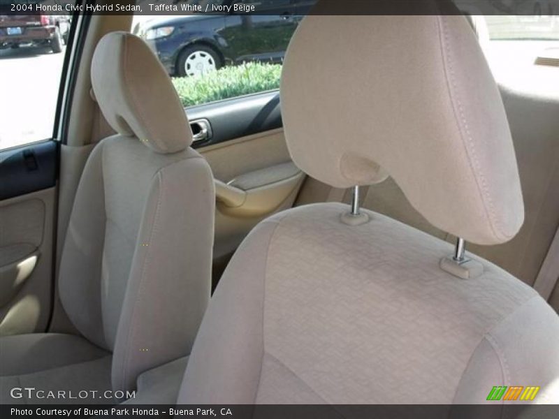 Taffeta White / Ivory Beige 2004 Honda Civic Hybrid Sedan