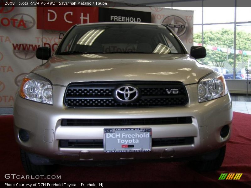 Savannah Metallic / Taupe 2008 Toyota RAV4 V6 4WD