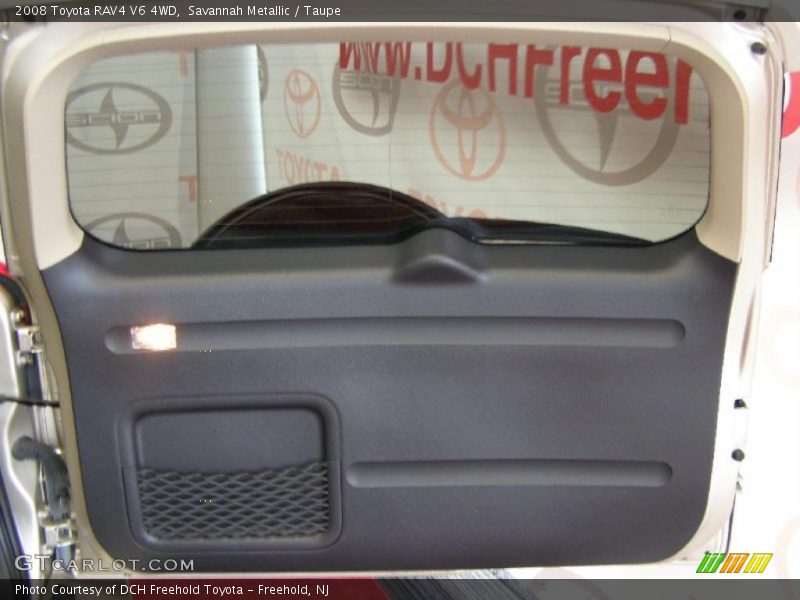 Savannah Metallic / Taupe 2008 Toyota RAV4 V6 4WD
