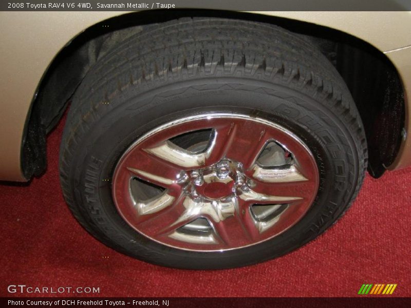 Savannah Metallic / Taupe 2008 Toyota RAV4 V6 4WD