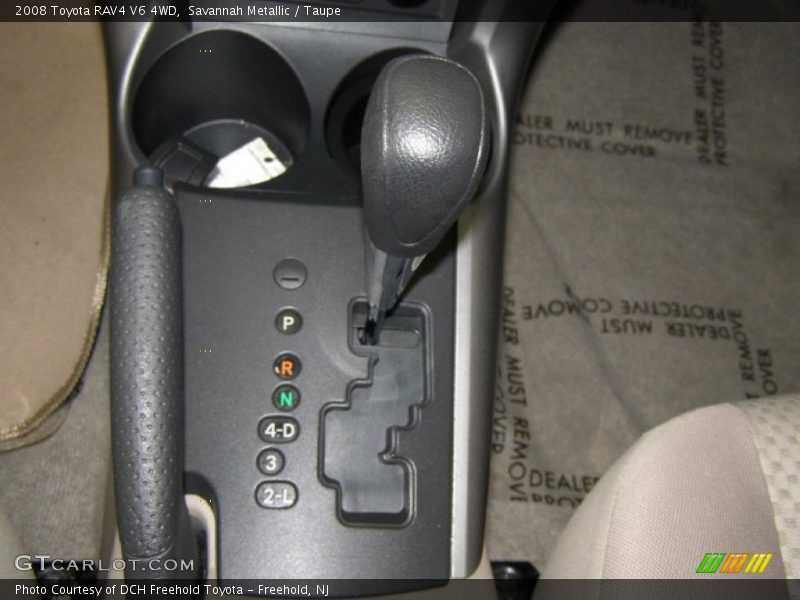 Savannah Metallic / Taupe 2008 Toyota RAV4 V6 4WD