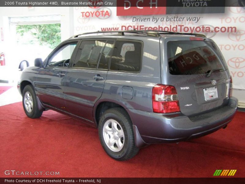Bluestone Metallic / Ash Gray 2006 Toyota Highlander 4WD