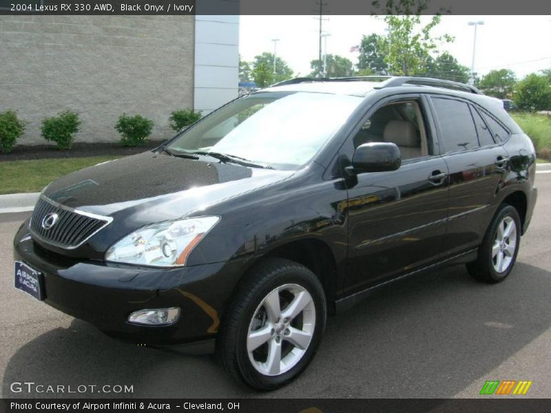 Black Onyx / Ivory 2004 Lexus RX 330 AWD