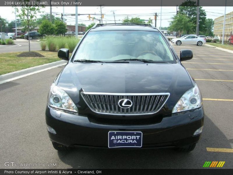Black Onyx / Ivory 2004 Lexus RX 330 AWD