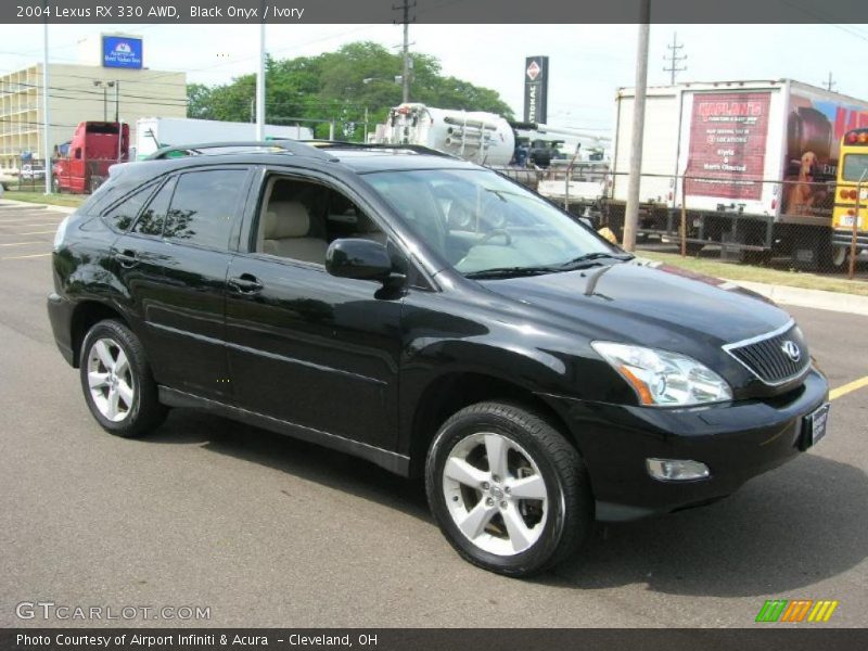 Black Onyx / Ivory 2004 Lexus RX 330 AWD