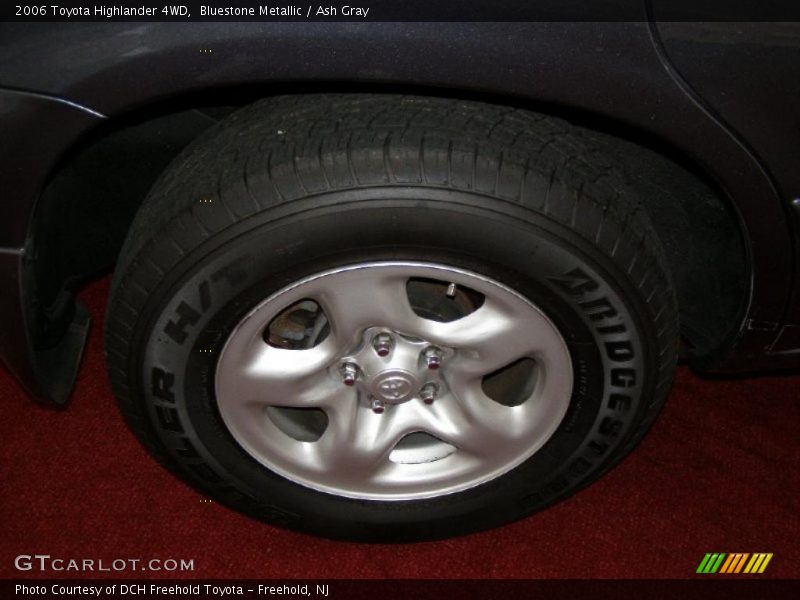 Bluestone Metallic / Ash Gray 2006 Toyota Highlander 4WD