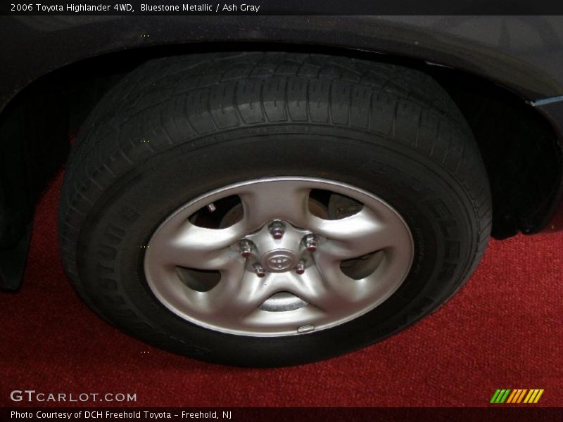 Bluestone Metallic / Ash Gray 2006 Toyota Highlander 4WD