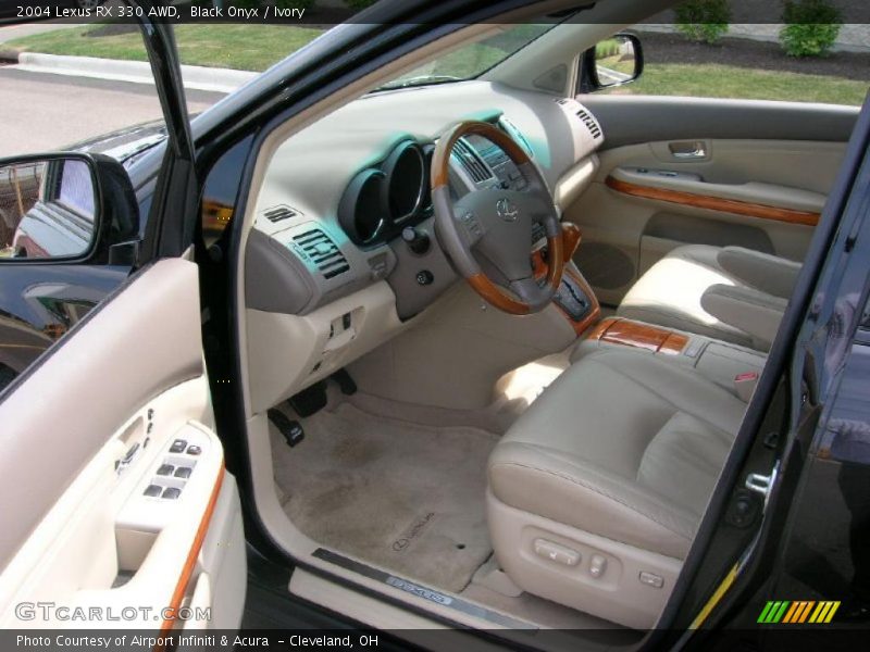Black Onyx / Ivory 2004 Lexus RX 330 AWD