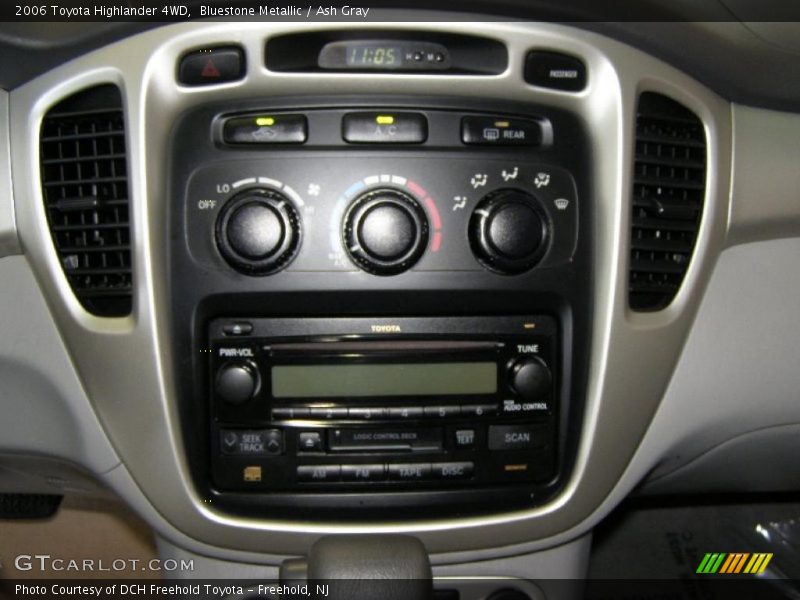 Bluestone Metallic / Ash Gray 2006 Toyota Highlander 4WD