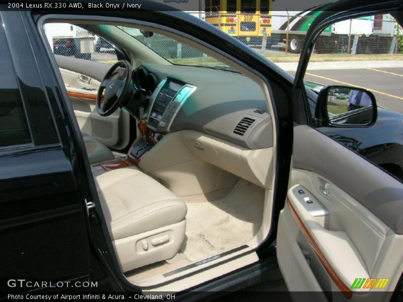 Black Onyx / Ivory 2004 Lexus RX 330 AWD