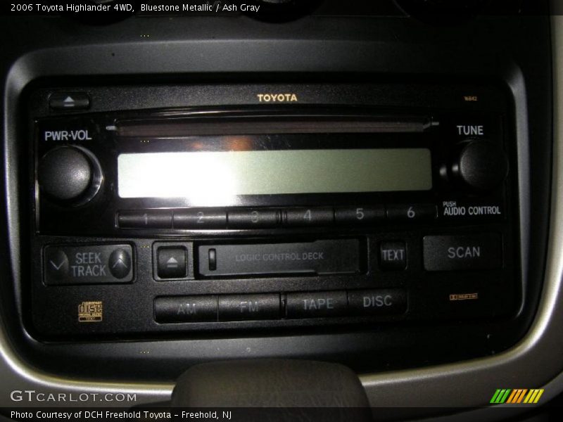 Bluestone Metallic / Ash Gray 2006 Toyota Highlander 4WD