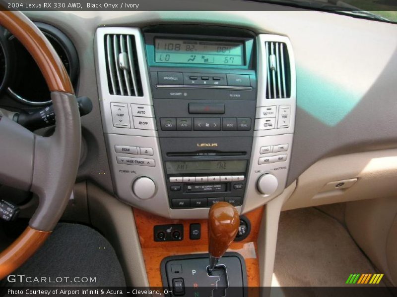 Black Onyx / Ivory 2004 Lexus RX 330 AWD
