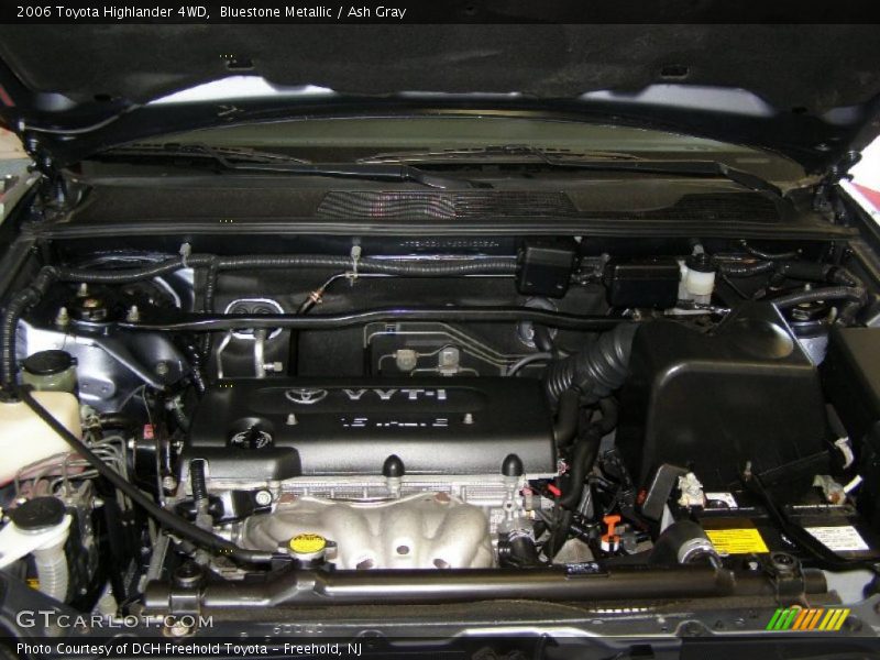 Bluestone Metallic / Ash Gray 2006 Toyota Highlander 4WD