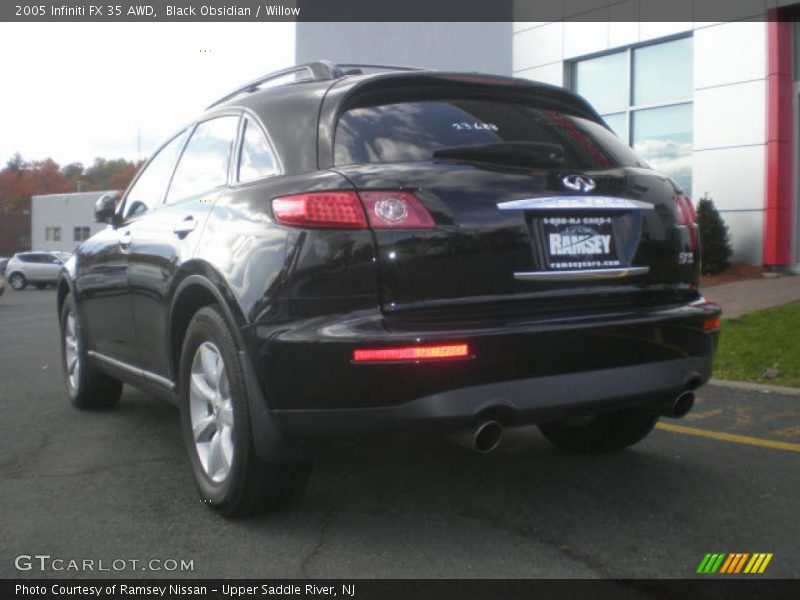 Black Obsidian / Willow 2005 Infiniti FX 35 AWD