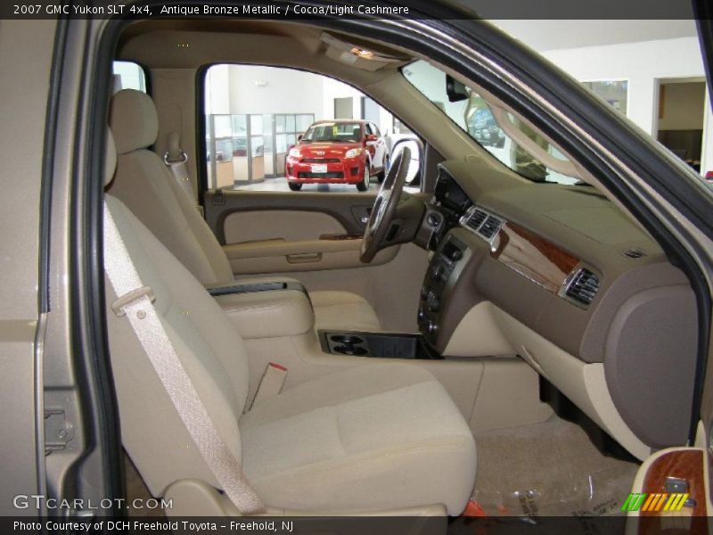Antique Bronze Metallic / Cocoa/Light Cashmere 2007 GMC Yukon SLT 4x4