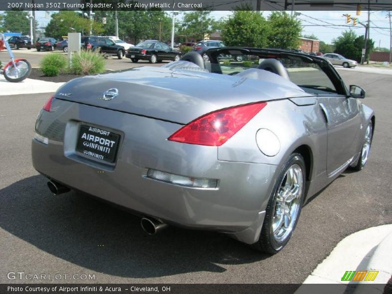 Silver Alloy Metallic / Charcoal 2007 Nissan 350Z Touring Roadster
