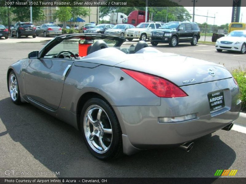 Silver Alloy Metallic / Charcoal 2007 Nissan 350Z Touring Roadster