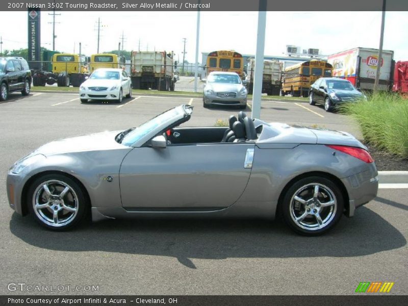 Silver Alloy Metallic / Charcoal 2007 Nissan 350Z Touring Roadster