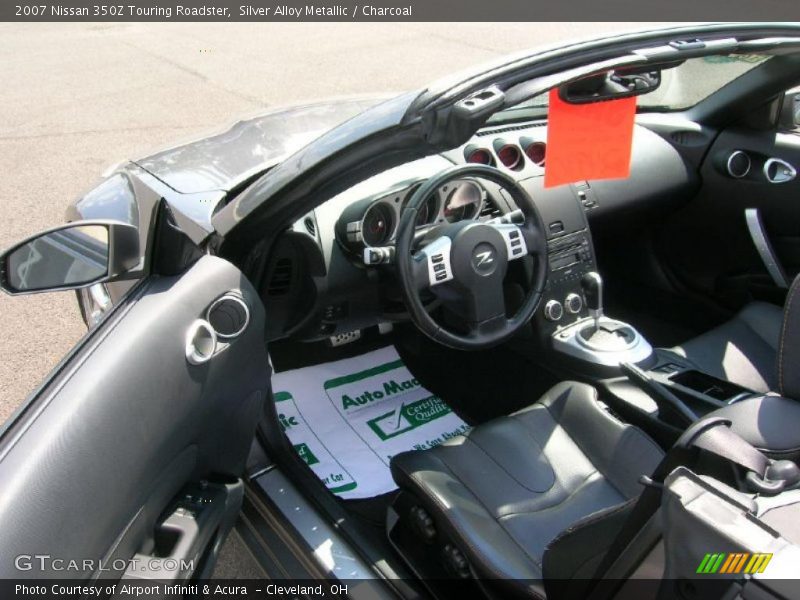 Silver Alloy Metallic / Charcoal 2007 Nissan 350Z Touring Roadster