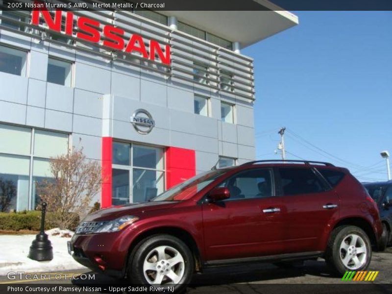Merlot Metallic / Charcoal 2005 Nissan Murano S AWD