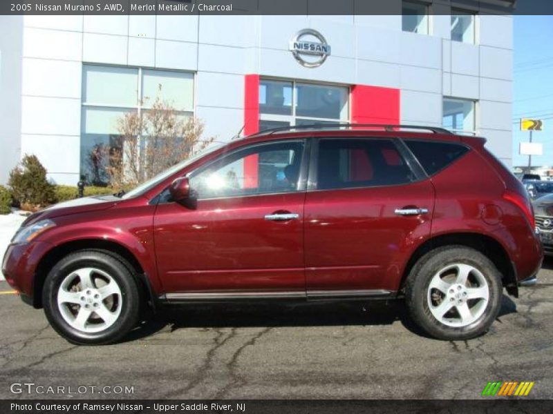 Merlot Metallic / Charcoal 2005 Nissan Murano S AWD