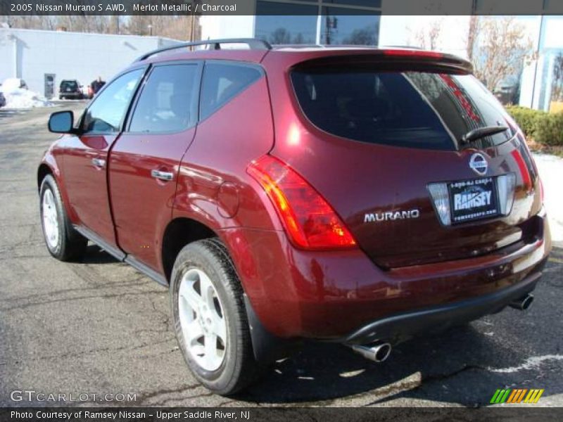 Merlot Metallic / Charcoal 2005 Nissan Murano S AWD