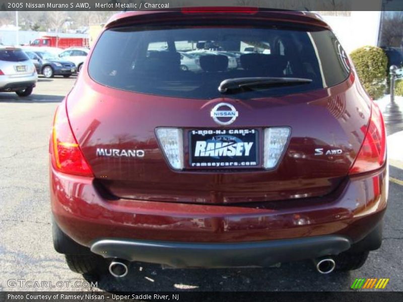 Merlot Metallic / Charcoal 2005 Nissan Murano S AWD