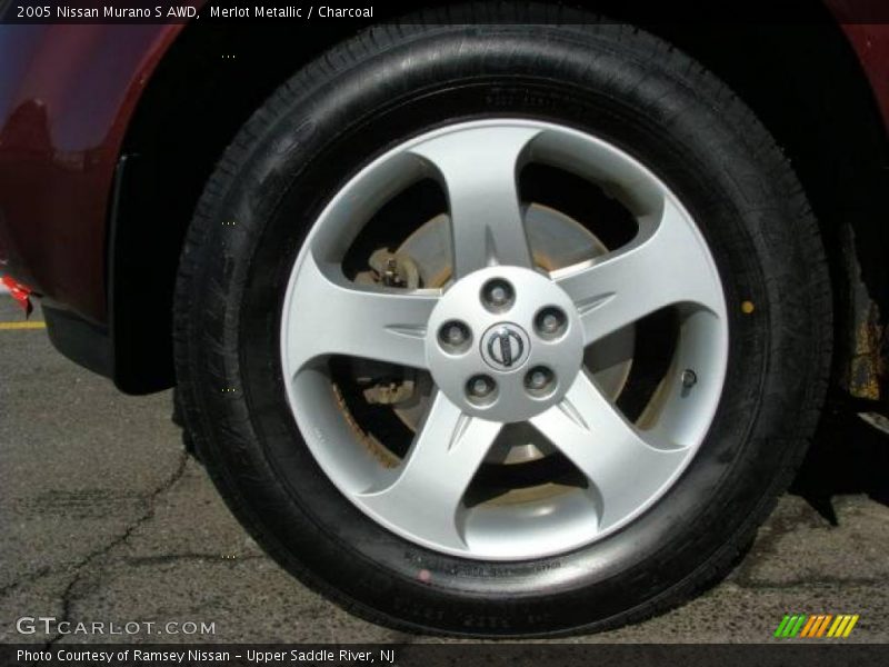 Merlot Metallic / Charcoal 2005 Nissan Murano S AWD