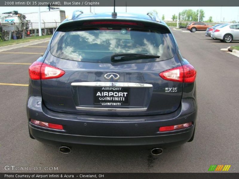 Blue Slate / Graphite 2008 Infiniti EX 35 Journey AWD