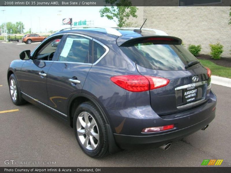 Blue Slate / Graphite 2008 Infiniti EX 35 Journey AWD