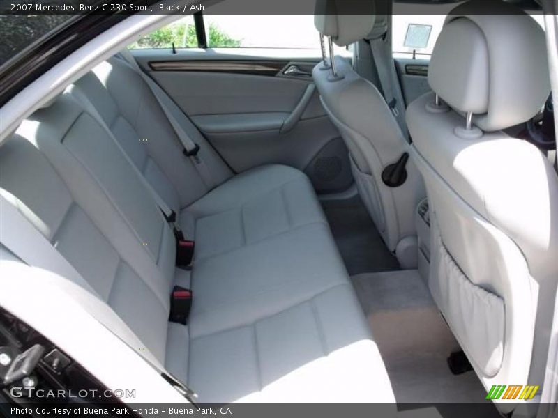 Black / Ash 2007 Mercedes-Benz C 230 Sport