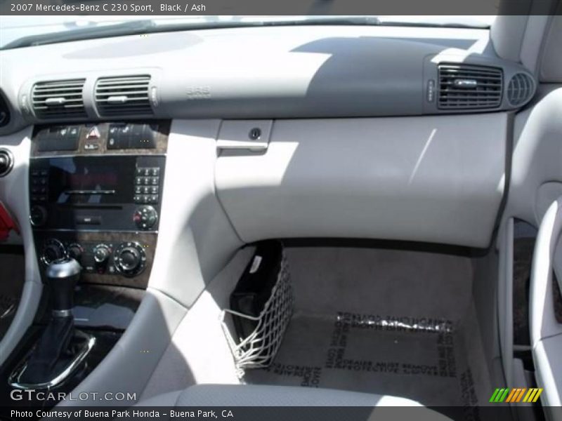 Black / Ash 2007 Mercedes-Benz C 230 Sport