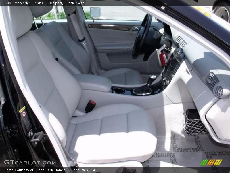 Black / Ash 2007 Mercedes-Benz C 230 Sport