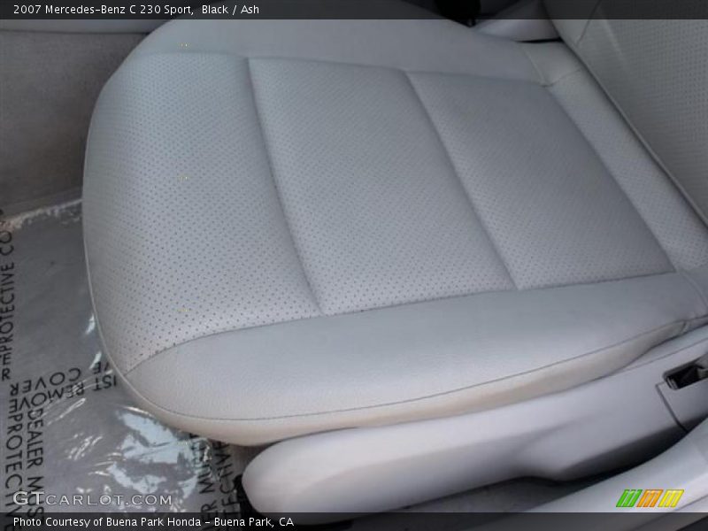 Black / Ash 2007 Mercedes-Benz C 230 Sport