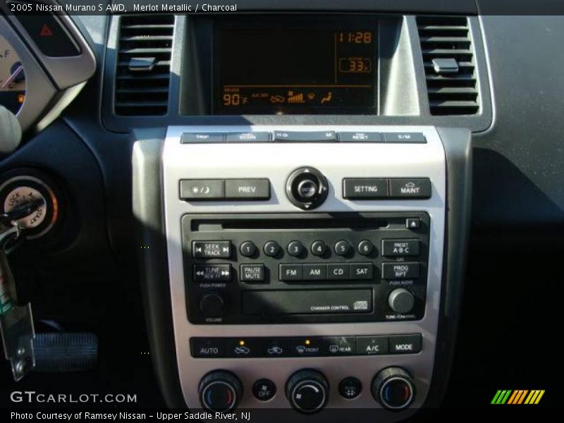 Merlot Metallic / Charcoal 2005 Nissan Murano S AWD