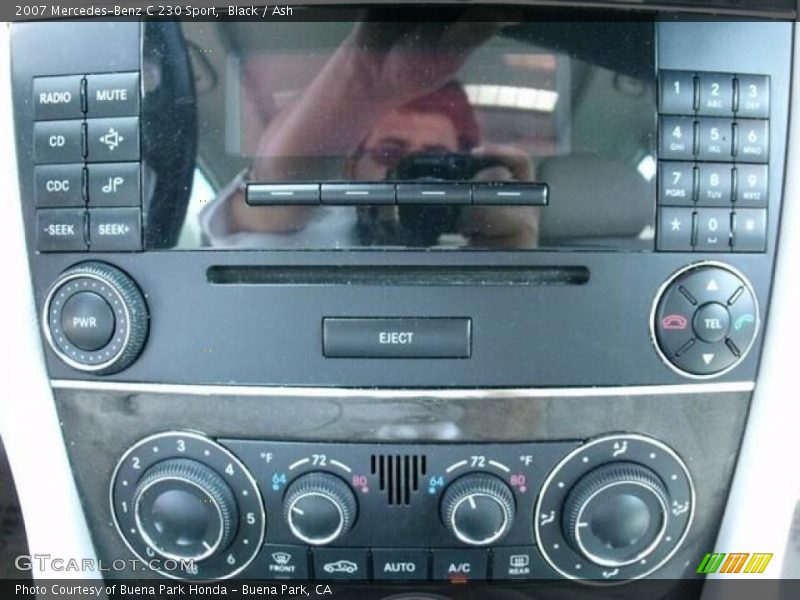 Black / Ash 2007 Mercedes-Benz C 230 Sport