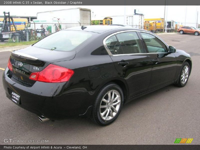 Black Obsidian / Graphite 2008 Infiniti G 35 x Sedan