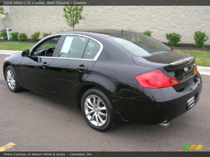 Black Obsidian / Graphite 2008 Infiniti G 35 x Sedan