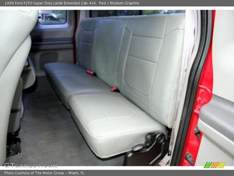 Red / Medium Graphite 1999 Ford F250 Super Duty Lariat Extended Cab 4x4