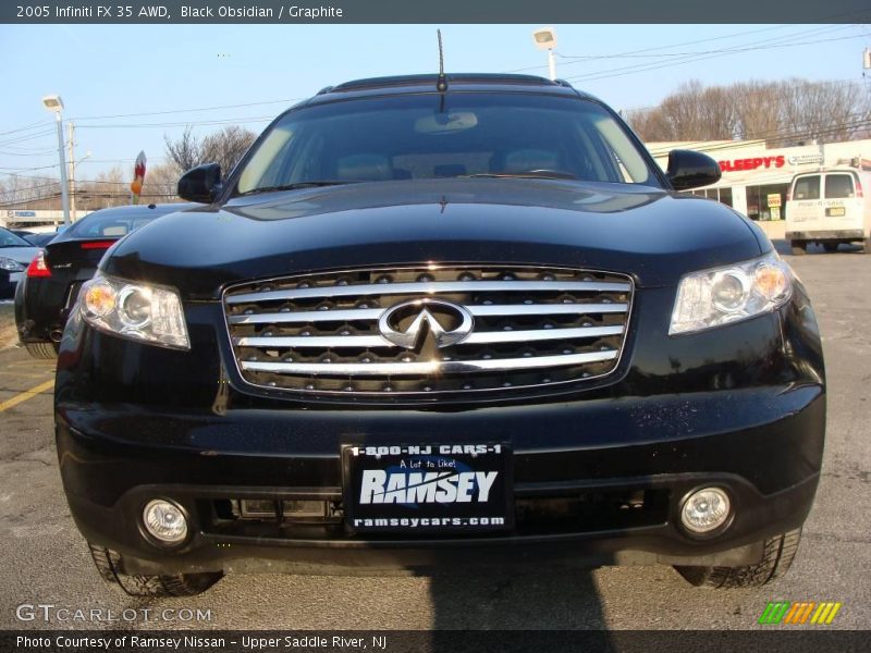 Black Obsidian / Graphite 2005 Infiniti FX 35 AWD