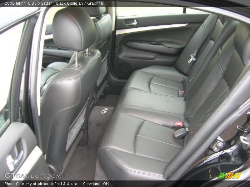 Black Obsidian / Graphite 2008 Infiniti G 35 x Sedan