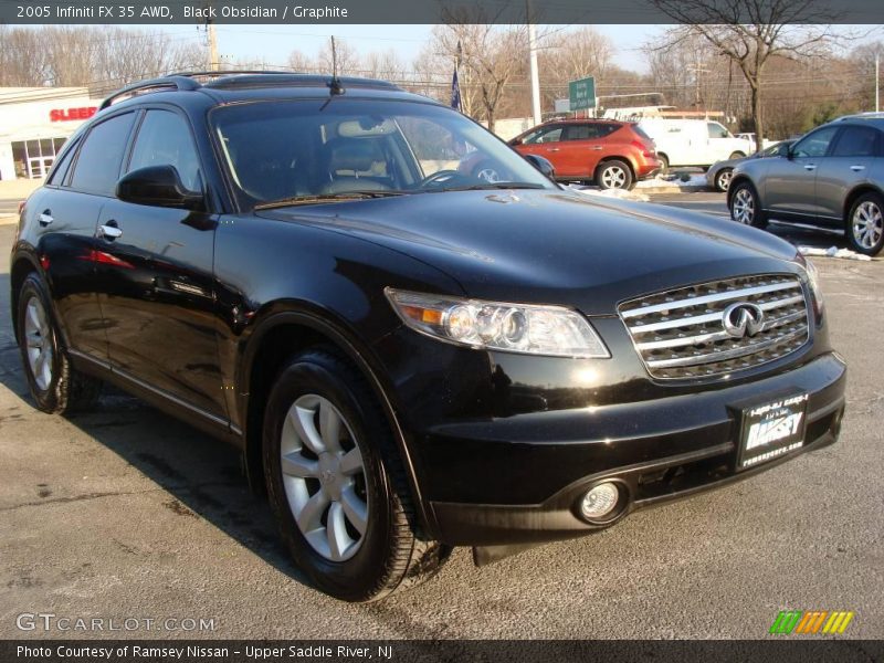 Black Obsidian / Graphite 2005 Infiniti FX 35 AWD