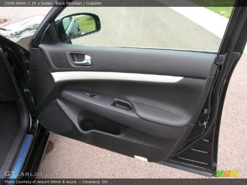 Black Obsidian / Graphite 2008 Infiniti G 35 x Sedan
