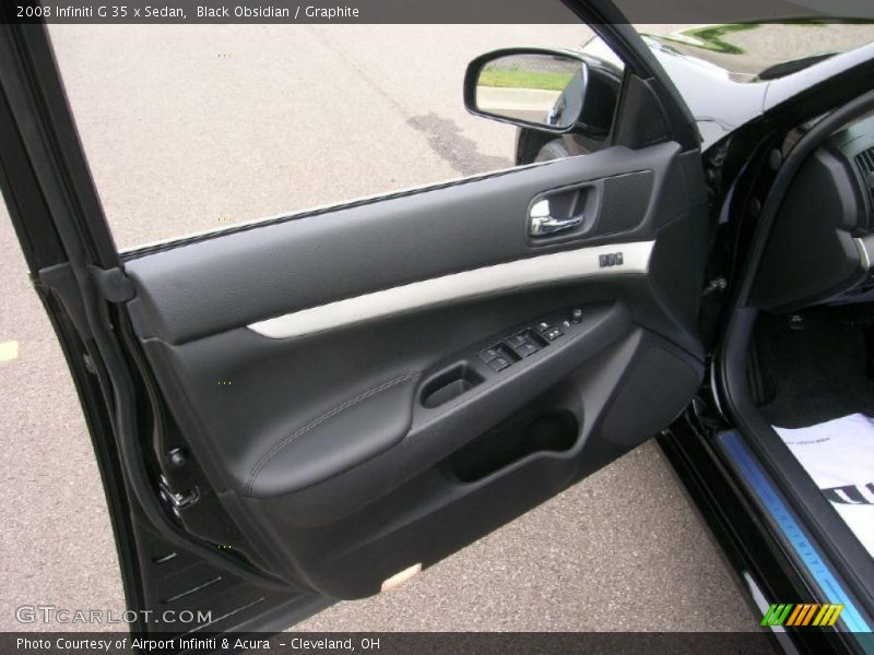 Black Obsidian / Graphite 2008 Infiniti G 35 x Sedan