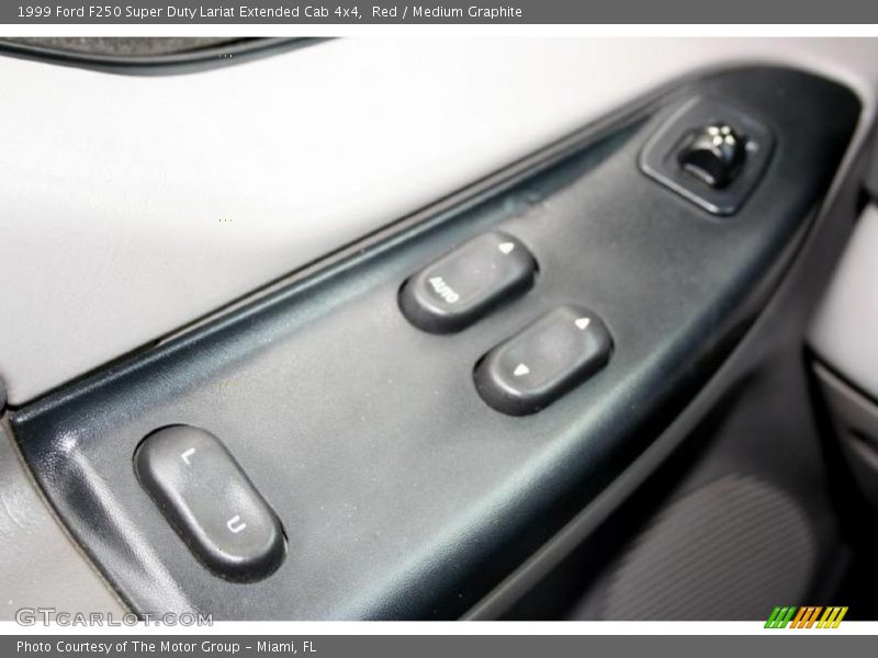Red / Medium Graphite 1999 Ford F250 Super Duty Lariat Extended Cab 4x4