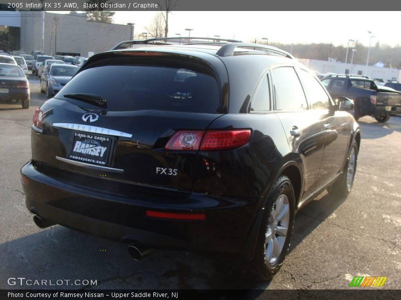 Black Obsidian / Graphite 2005 Infiniti FX 35 AWD